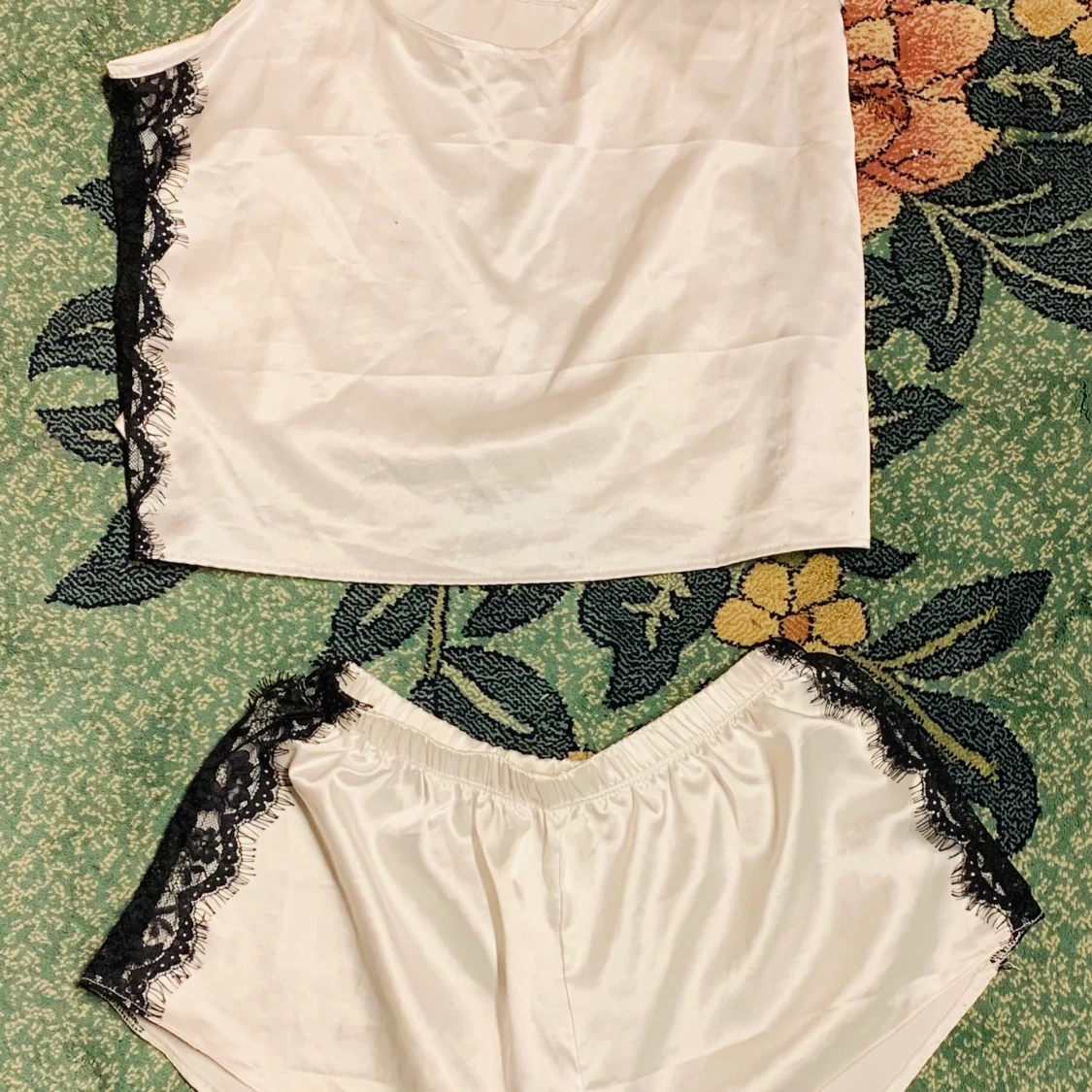 Linnen shorts pjamas sätt - 91