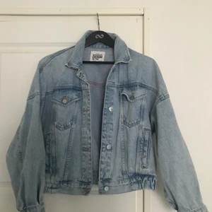 Oversize Jeansjacka - Storlek S
