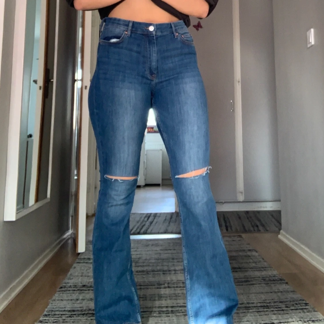 Boot cut jeans 