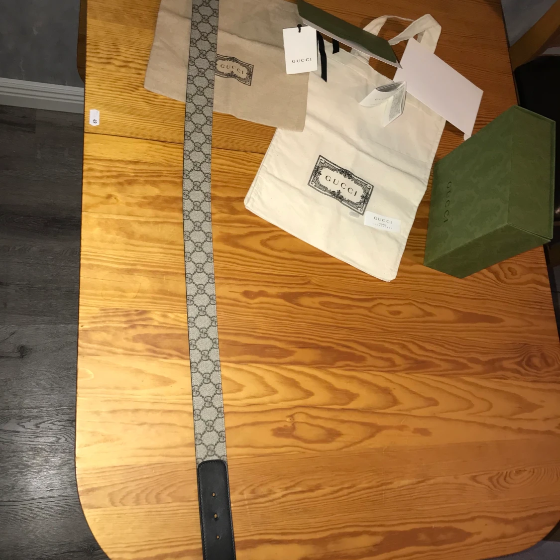 Gucci bälte, Unisex 90cm 4cm bredd - 91