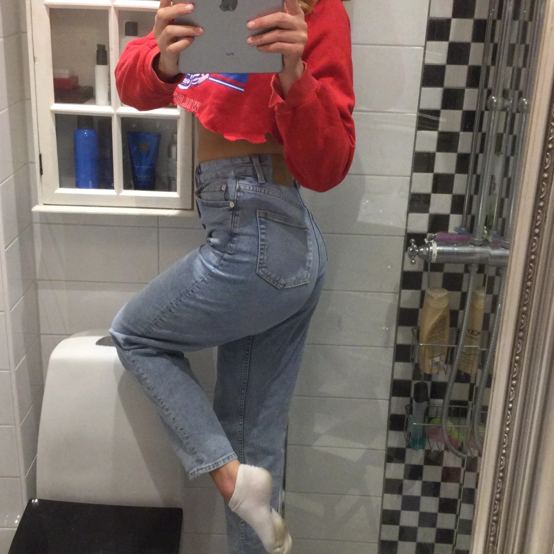 Ett par jeans i stl 34/36 - 90