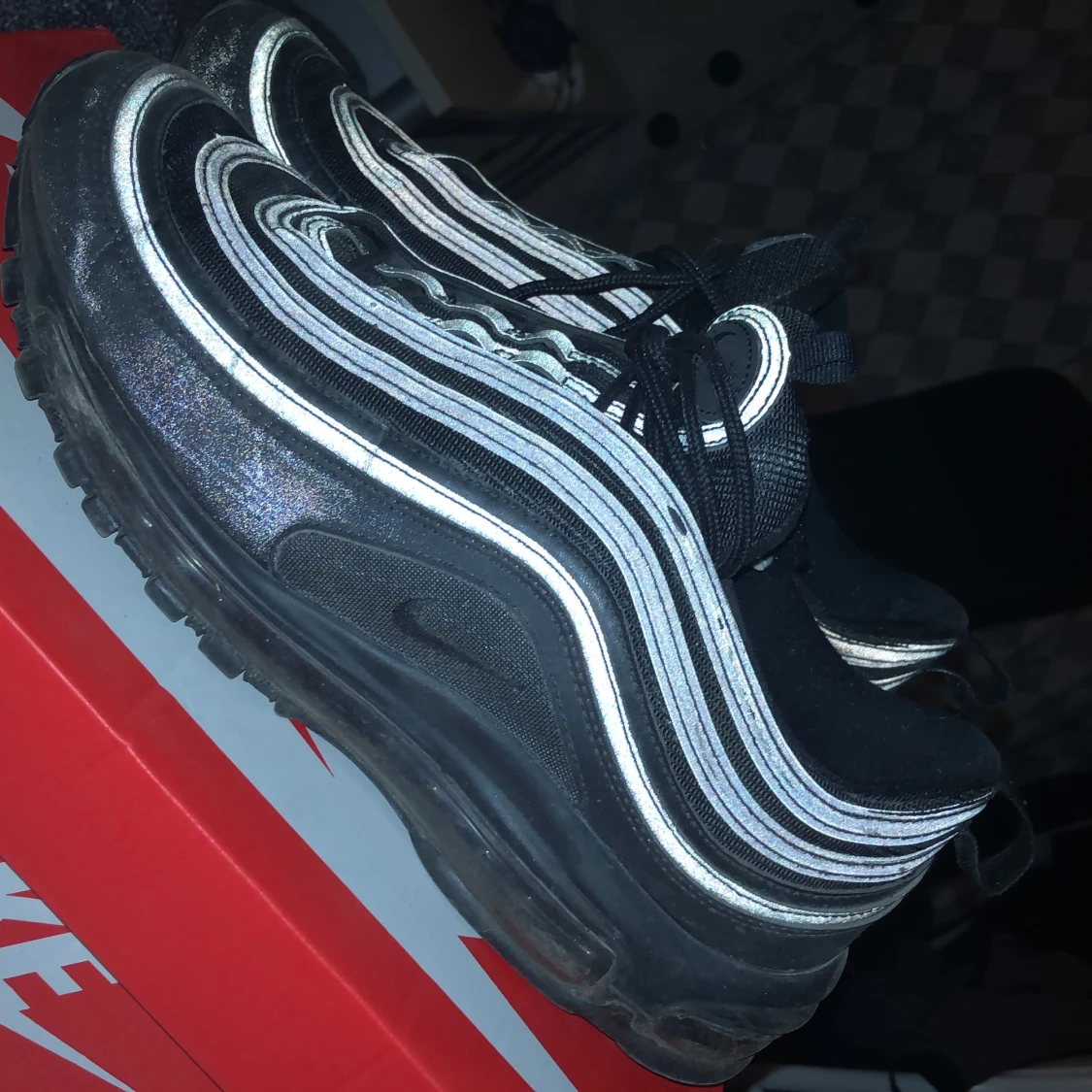 Nike air Max 97 tripple black storlek 45 - 90