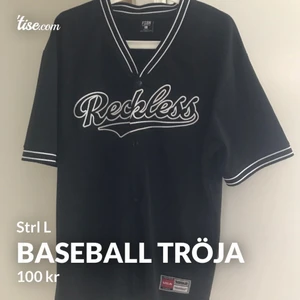 Baseboll tröja - Säljer en baseboll tröja i storlek L