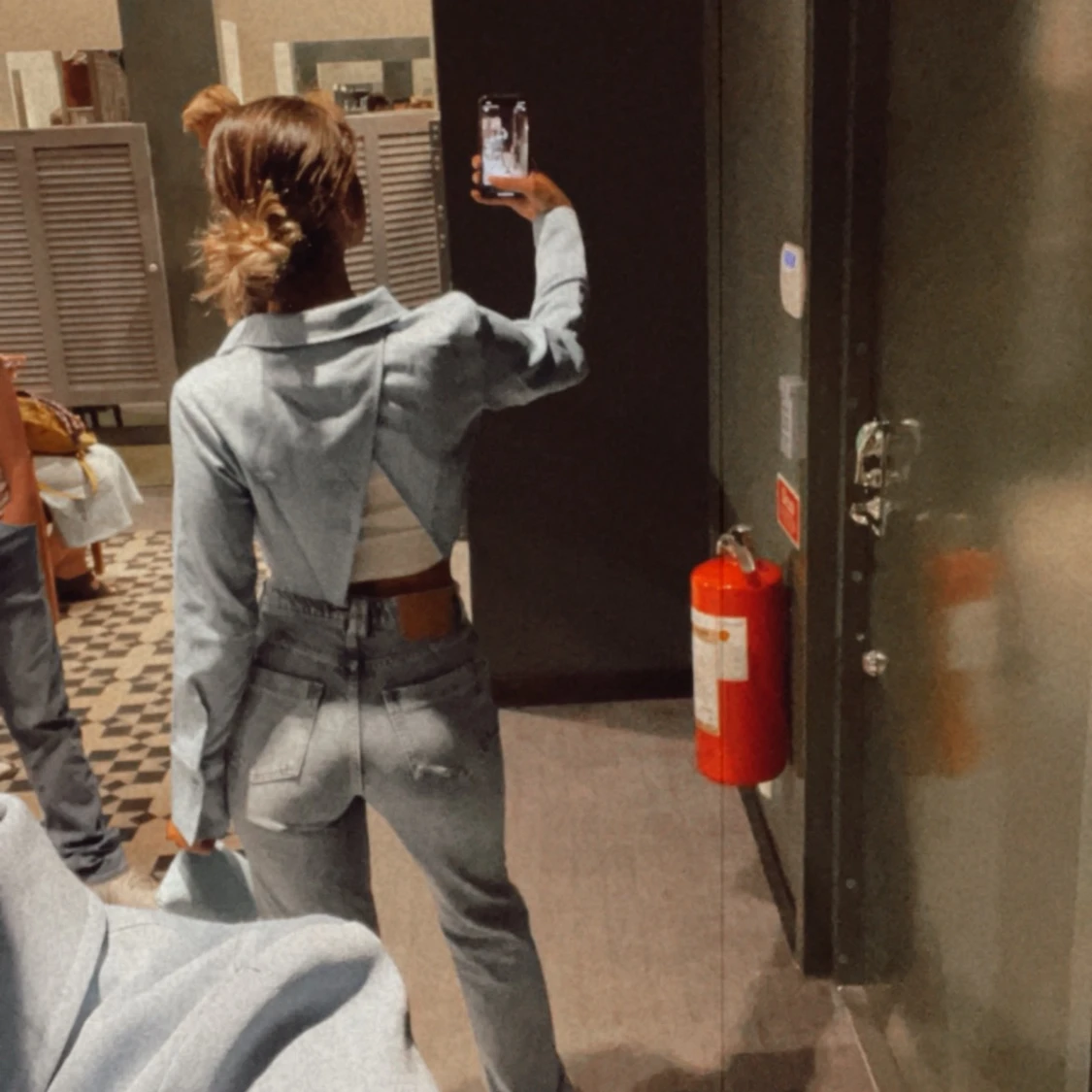 Blå kort ”kavaj” - 90