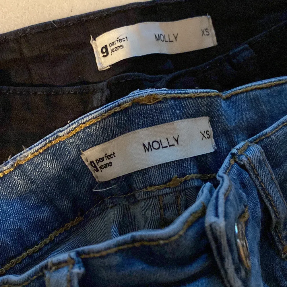 Jeans från Gina i modellen Molly. Fina. 70:-/st eller 100:- för båda. Jeans & Byxor.