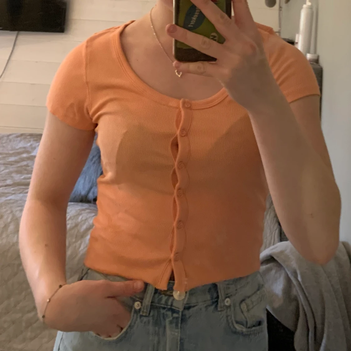 Gullig tröja, korall