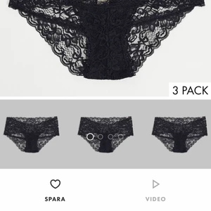 Oanvända trosor asos  - Helt oanvända med prislapp kvar! Tre par trosor! 