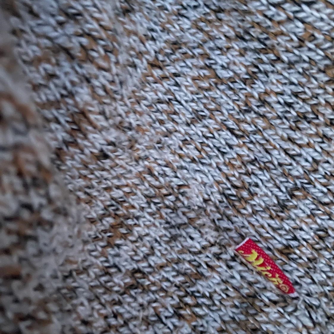 Stickad oversized tröja  - 91