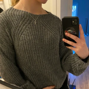 Stickad tröja  - Stickad tröja, lite tunnare 