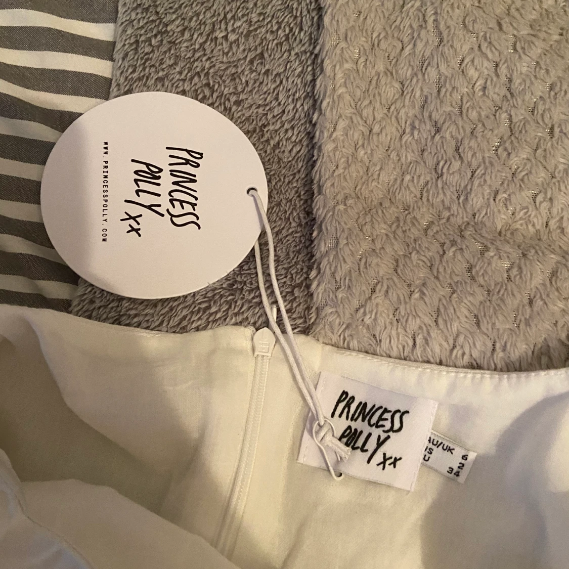 Vit klänning🤍🤍🌈 - 91