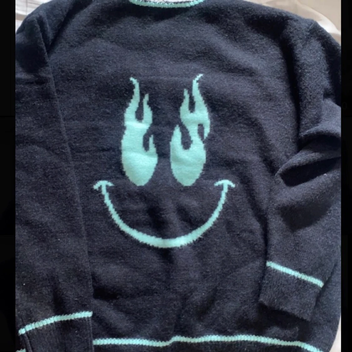 Tröja med smiley  - 90