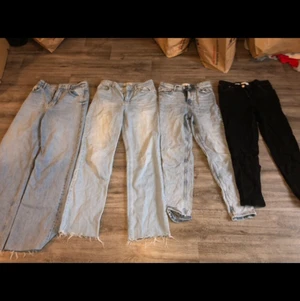 4 st Jeans 300kr för ALLA - Jeans strl 38 från Mango, Zara och Chiquelle