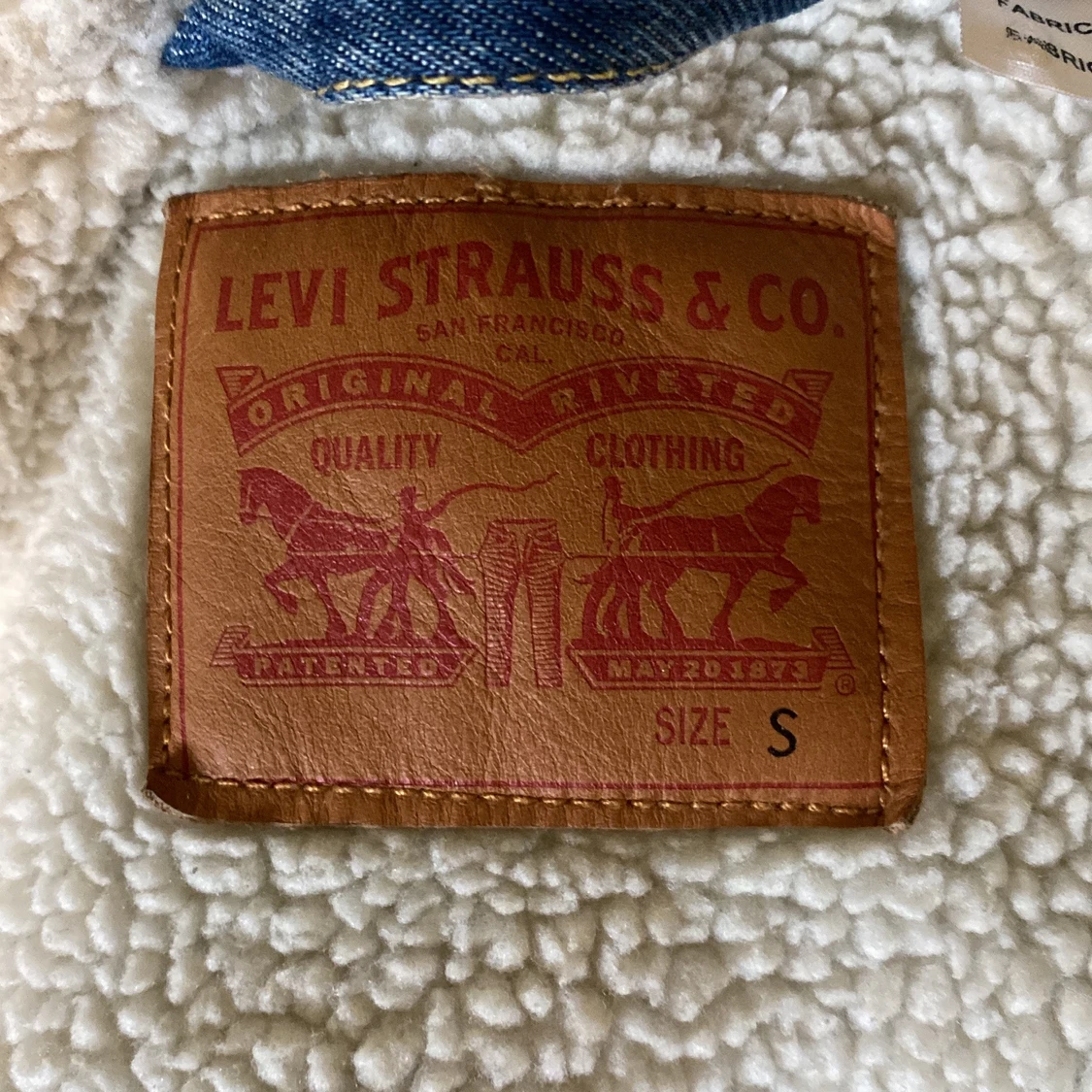 Levis Sherpa Trucker Jeansjacka - 91