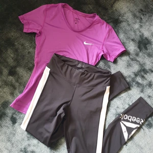  - Träningskläder i par (se bilder) där du får leder den och överdel för 200 kr - OBS frakt tillkommer. Näst intill oanvänt, fint skick och väldigt härligt material att träna i. Hör av dig vid frågor 🌸💛