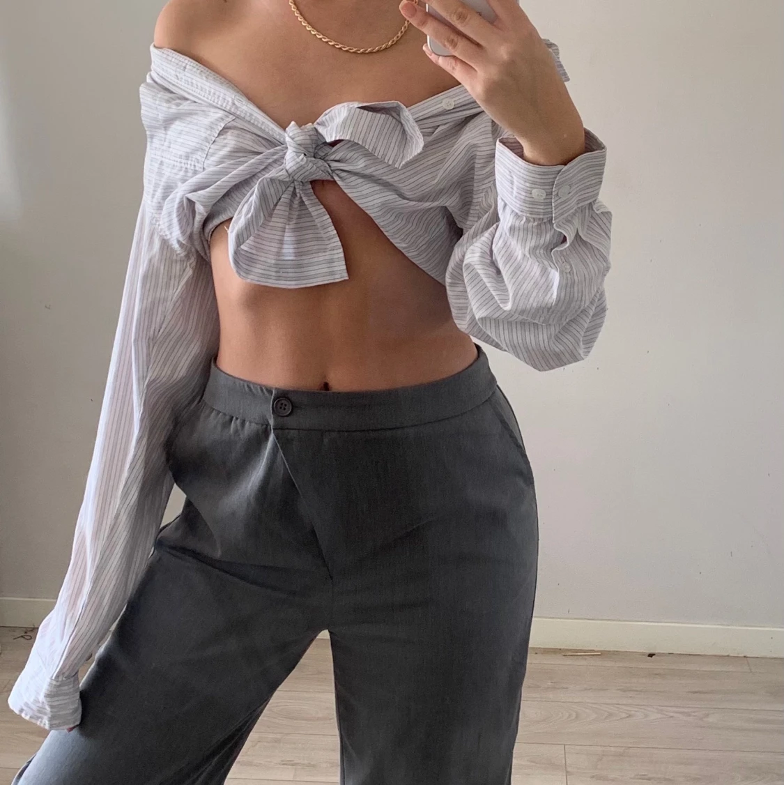 Oversized skjorta  - 90