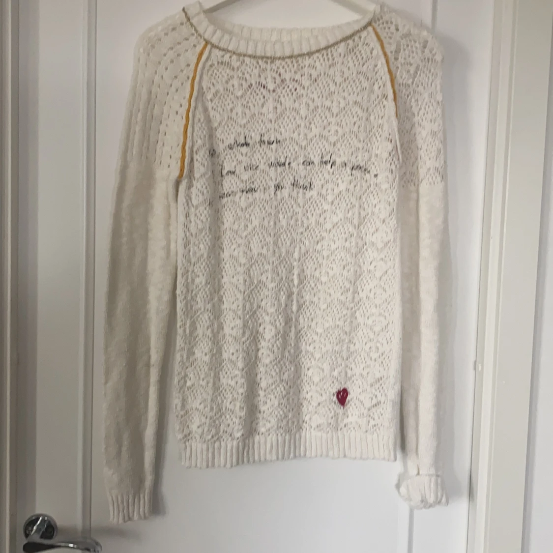 Stickad topp 