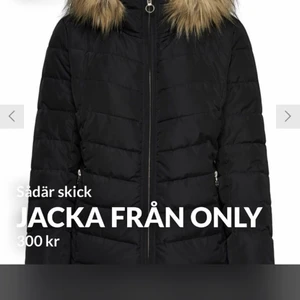 Jacka från only - Helt okej skick köpte den för 500 men säljer för 200-300. Skicka meddelande för mer bilder, 