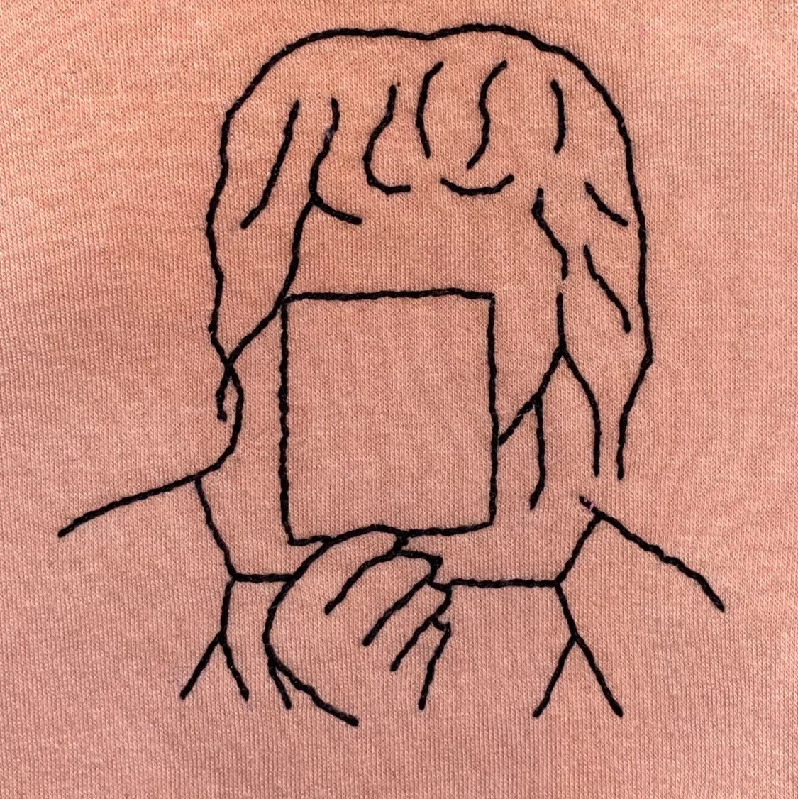 Broderad tröja - 91