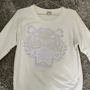 Kenzo tröja - Vit kenzo tröja med mesh detalj