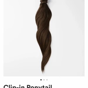 Ponytail  - Helt ny ponytail från rapunzel, aldrig använd då jag insåg efter jag öppnat paketet att de var fel färg. Håret är 40cm i färgen chocolate brown. 😊 