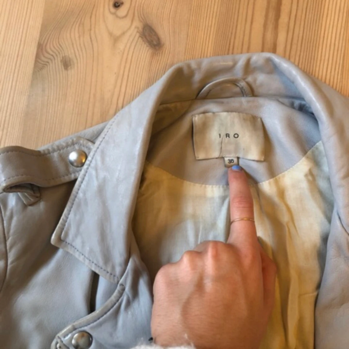 Iro læderjakke  - 90