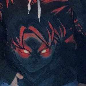 Dragon ball tröja  - Hoodie med dragon ball motiv. Skulle säga att den är liten i storleken så den är nog L-Xl. Köparen står för frakten 