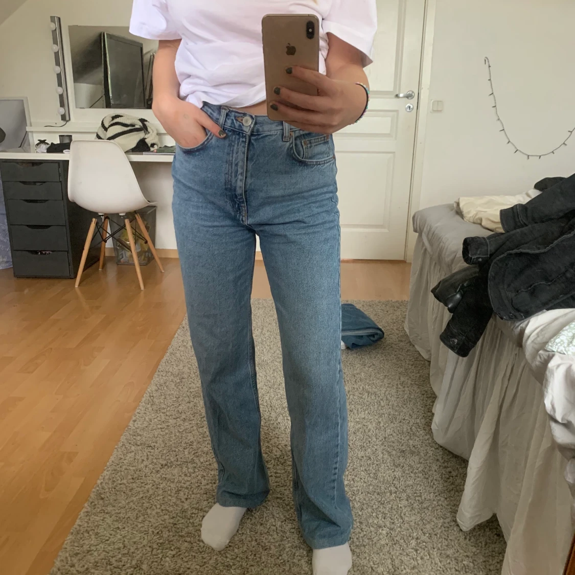 Blåa jeans från Pull&bear - 90