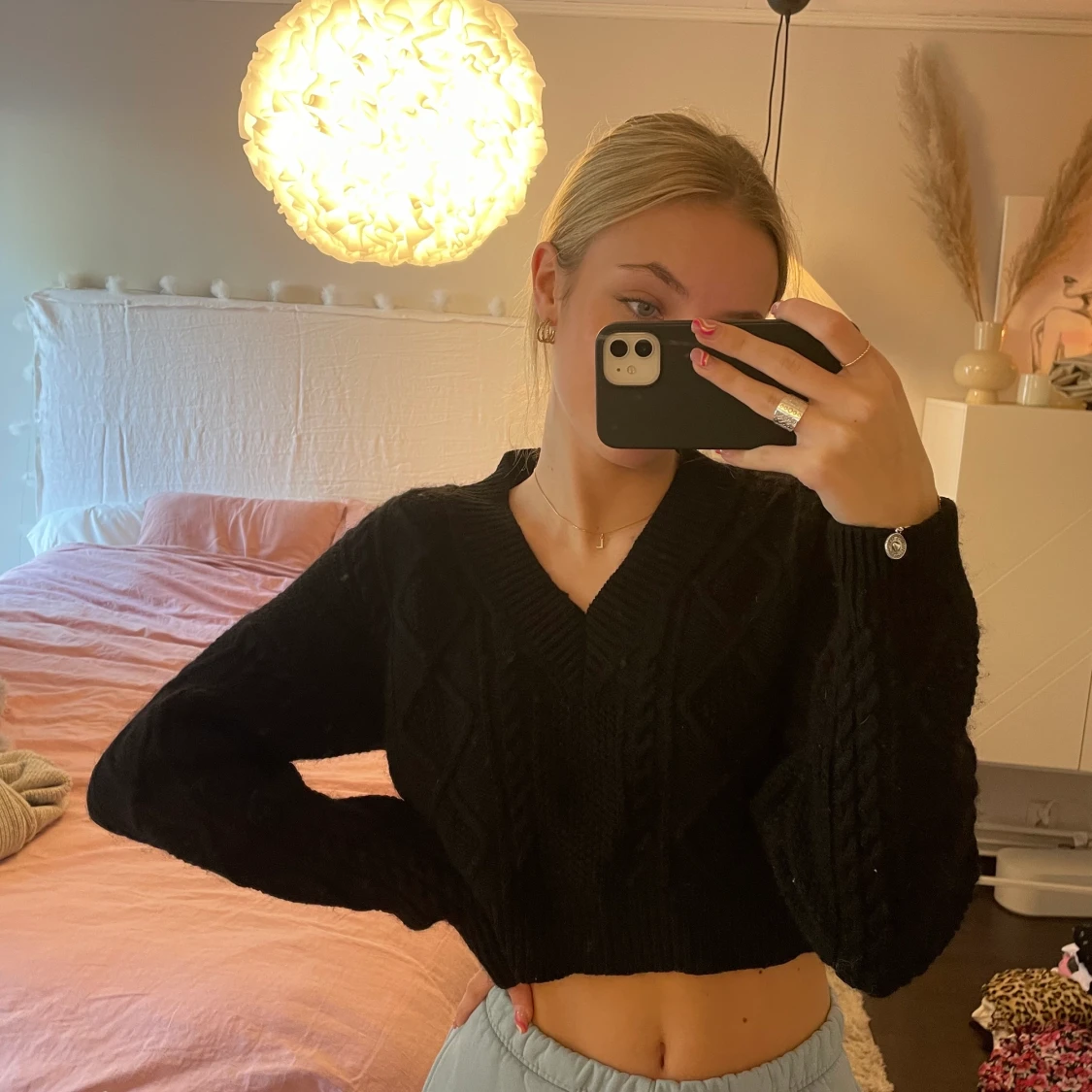 Stickad tröja  - 90