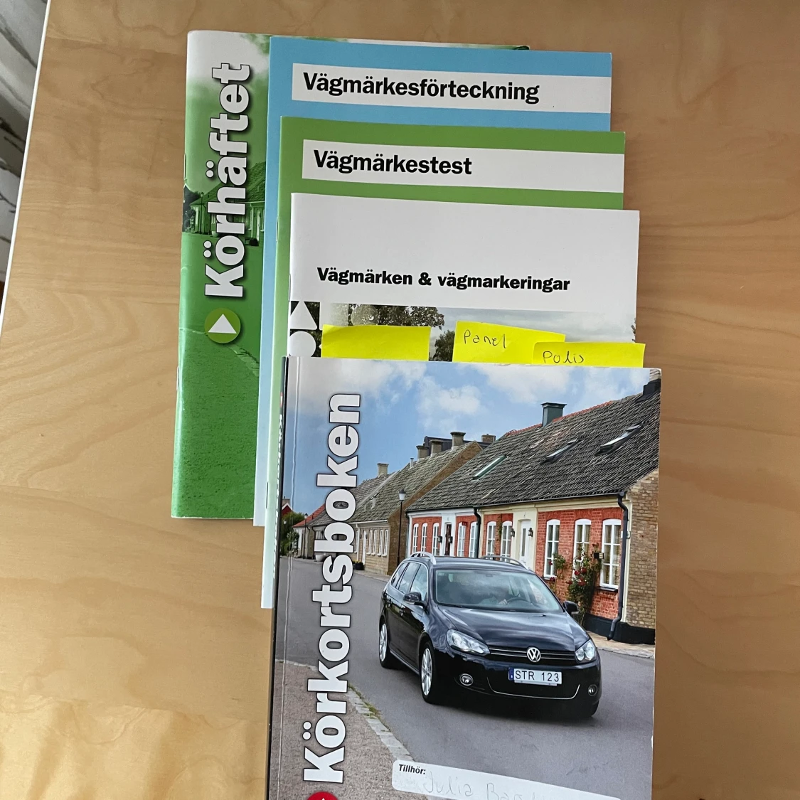 Körkorts böcker - 91