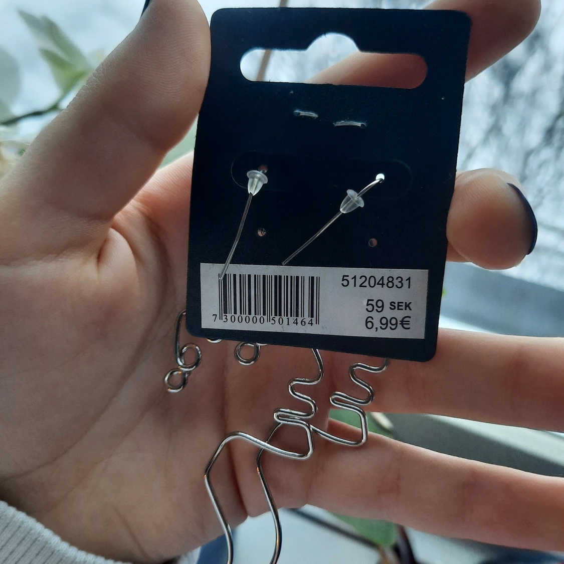 Silver örhängen  - 91