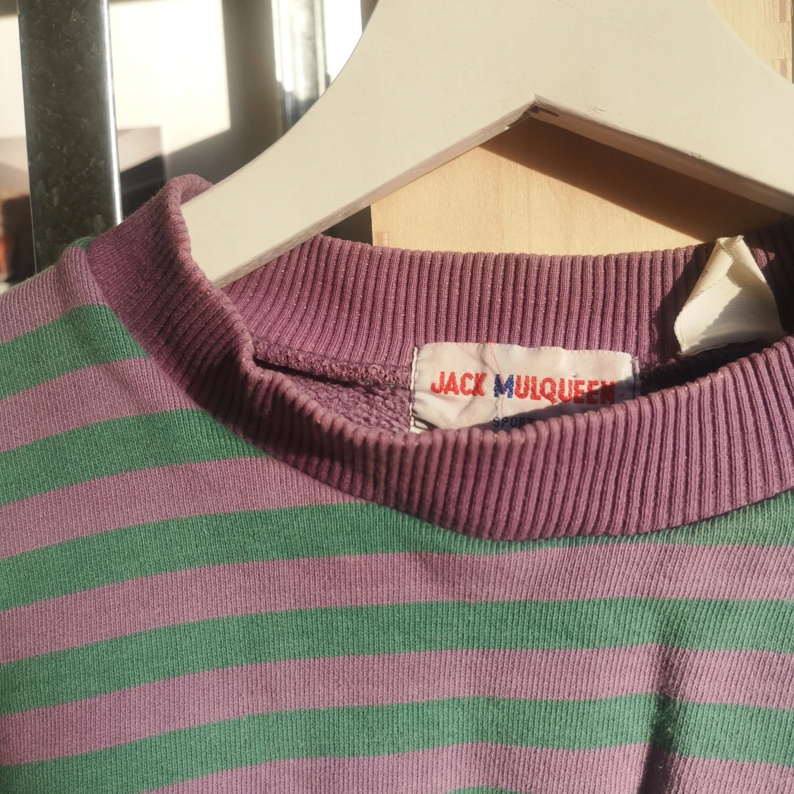 Retro vintage randig sweatshirt - 90