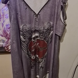 Långt linne  - Längre linne tunika i storlek L 