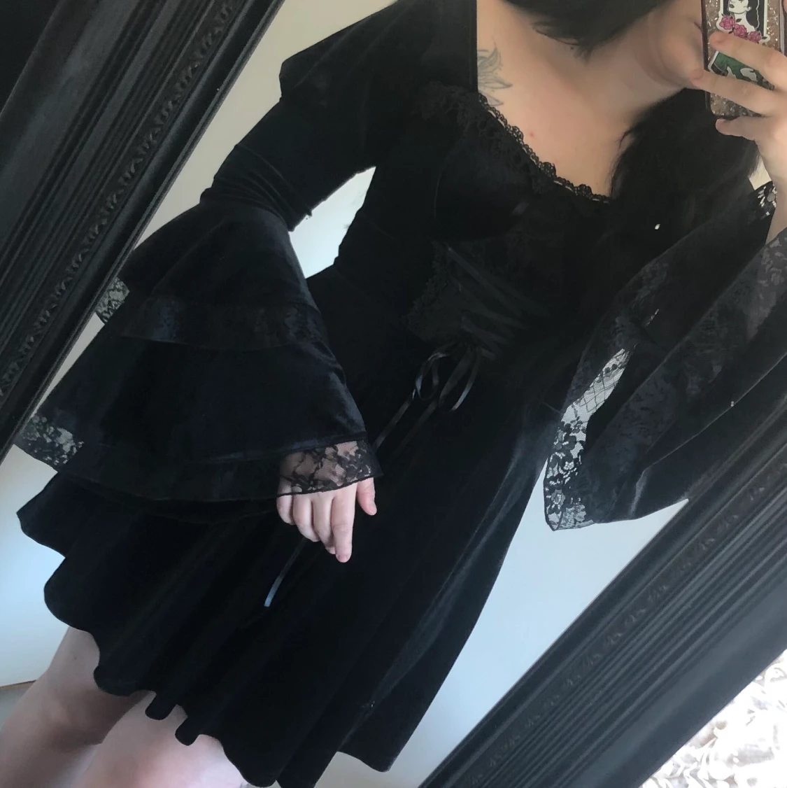 Victorian gothic klänning - 91