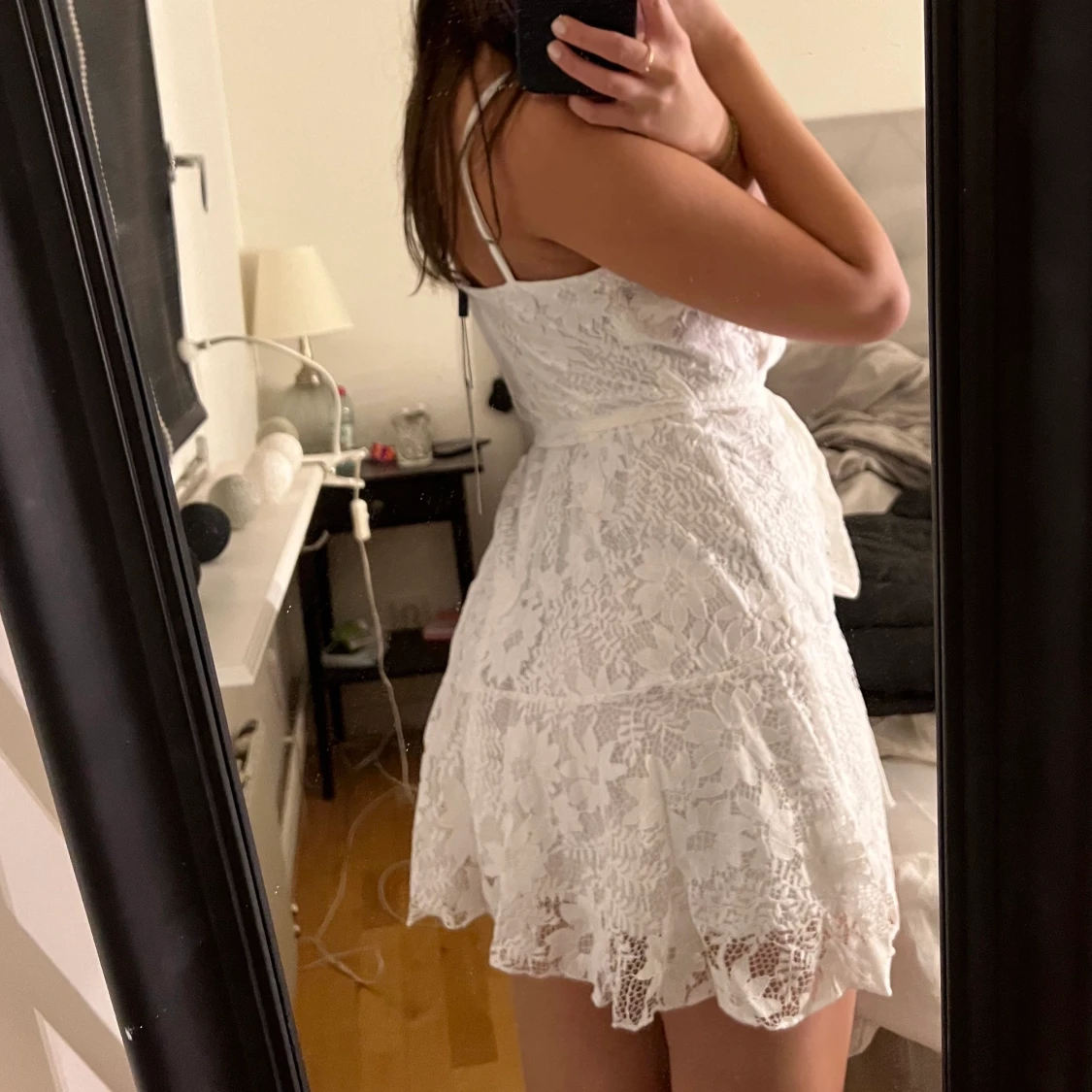 Vit studentklänning - 91