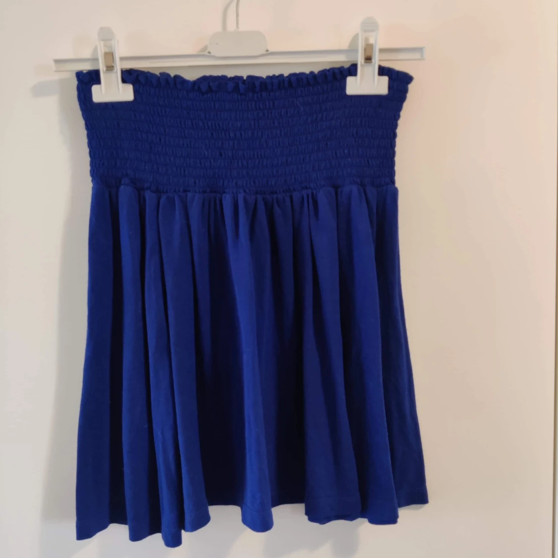 Blå kjol