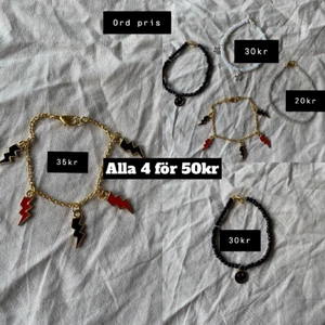 Armband  - Armband paket pris 4 för 50kr kan få för 40kr ❤️
