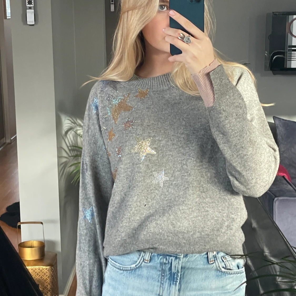 Zadig & Voltaire stickad tröja, Med ✨⭐️  - 90