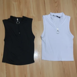Två linnen✨ - Två linnen ett svart och ett vitt. Säljer för att de var för små. En för 20 eller båda för 35. De är i jätte bra skick. Har aldrig använt✨✨