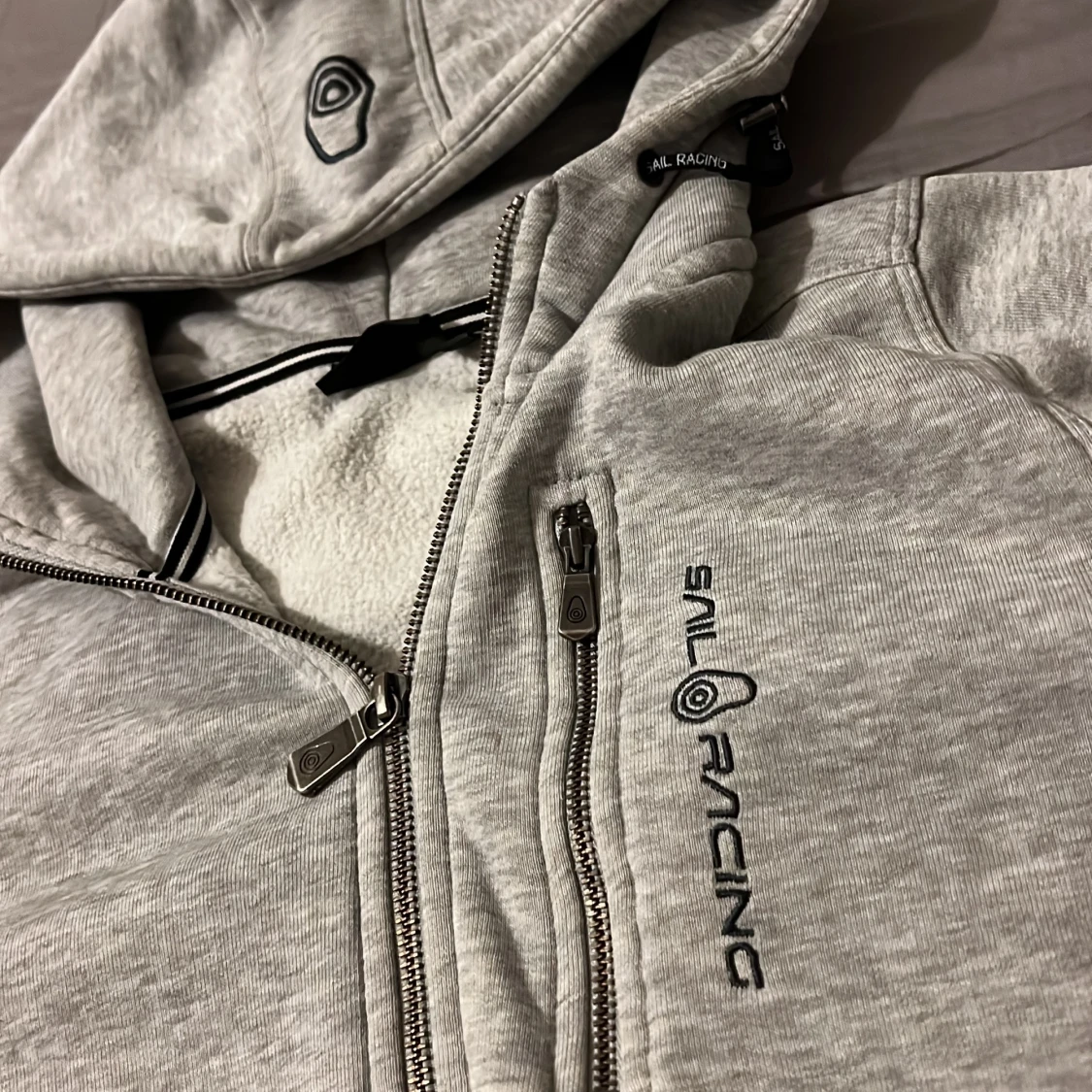 Grå sail racing kofta storlek 160 - 91