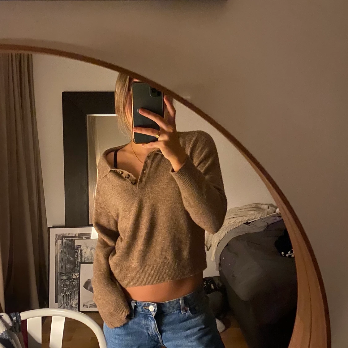 Stickad tröja 🥺🤍🤍