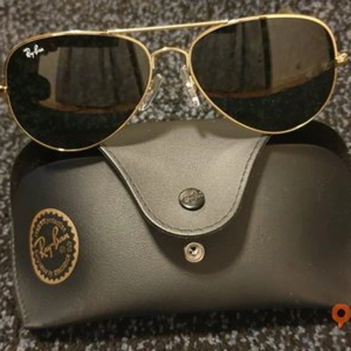 RAY-BAN RB8125 AVIATOR TITANIUM