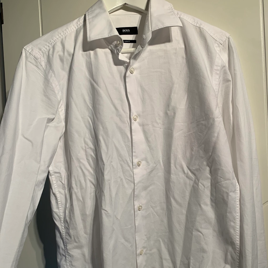 Vit Hugo boss skjorta