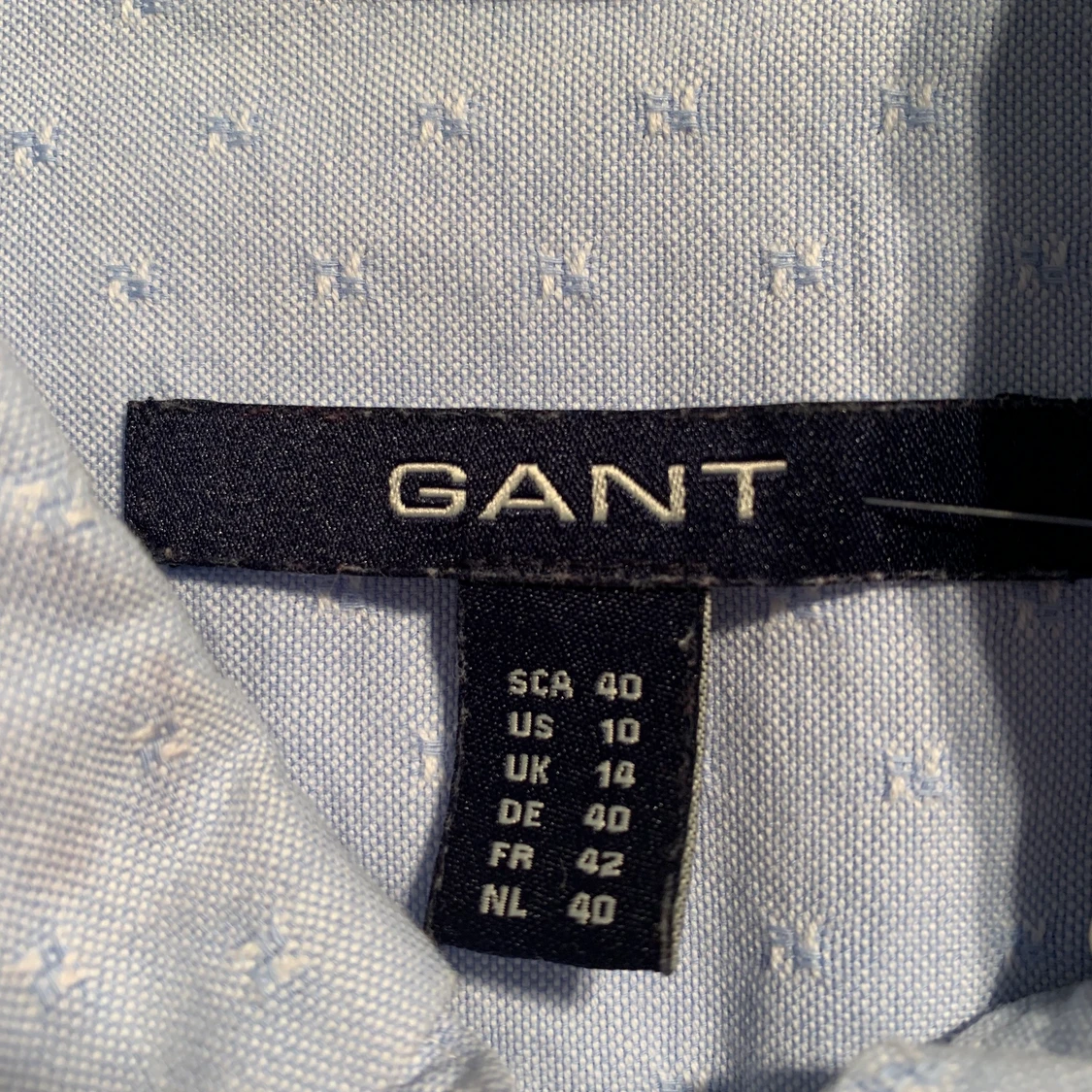 Blå gant skjorta - 90