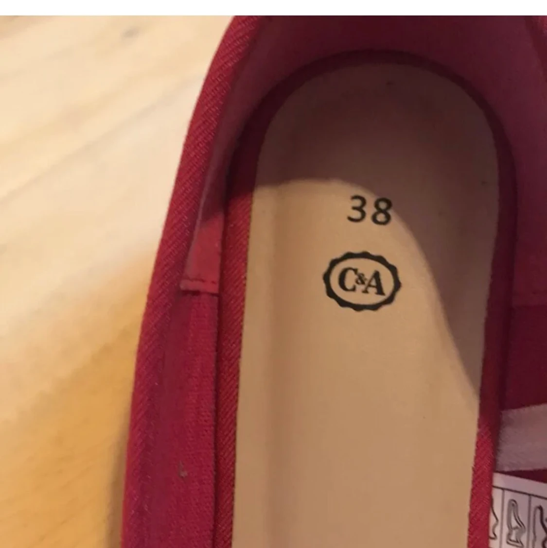 Rosa ballerinor i storlek 38 - 91