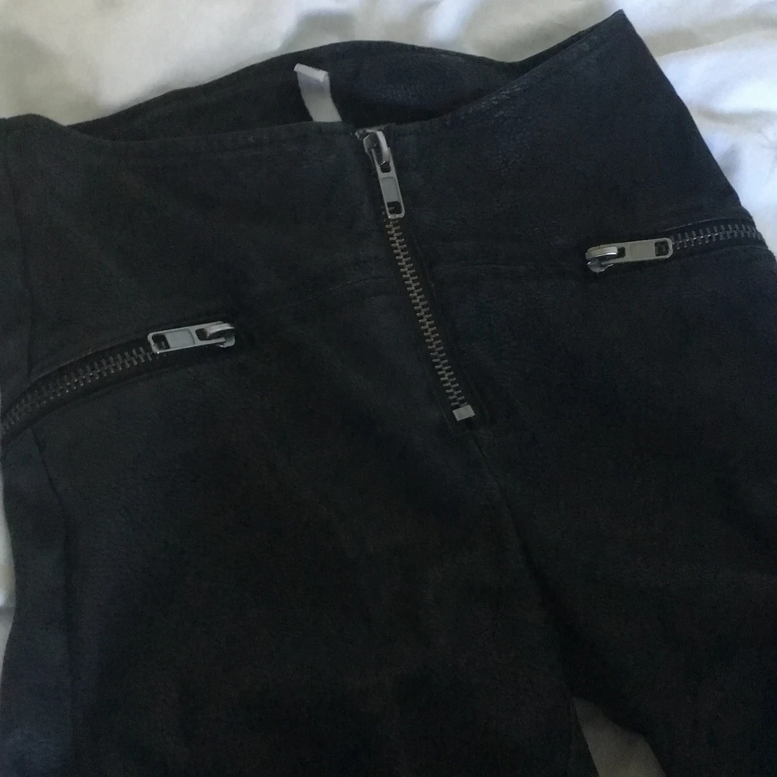Hm fusk läder byxor stl 34.stl XS