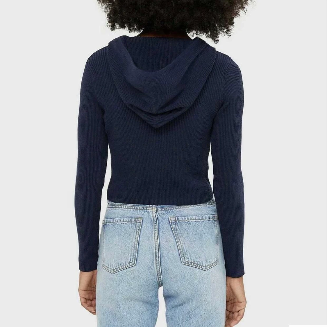 Stradivarius kofta mörkblå - 90