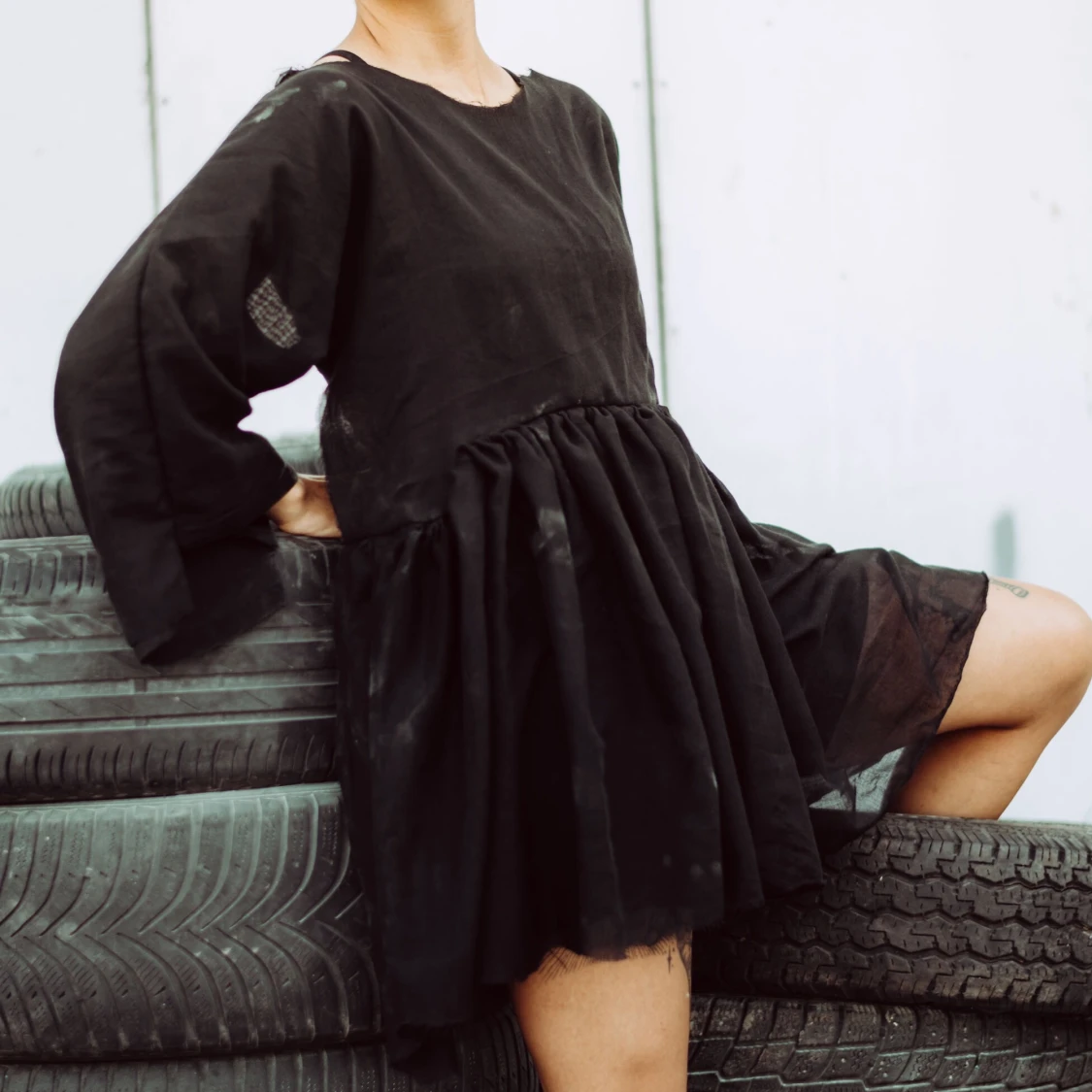 Flowig sommarklänning  - 90