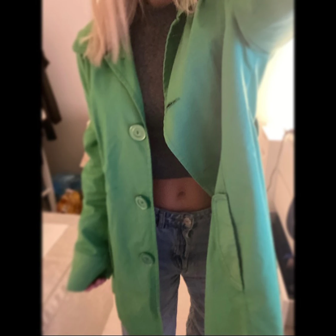 GRÖN VÅR-JACKA💚 - 90