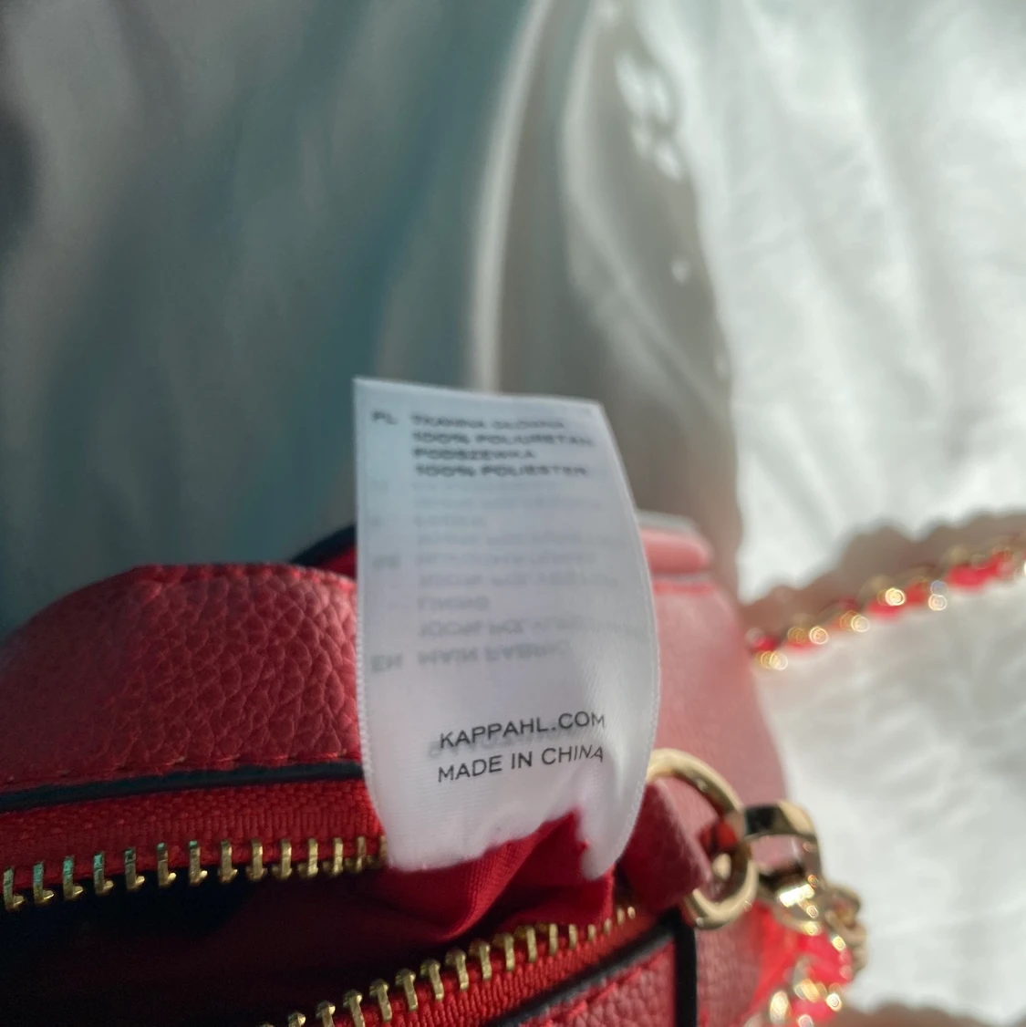 Röd handväska ❤️ - 91