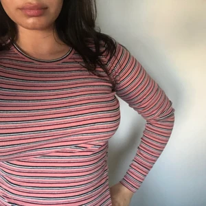 Randig mjuk tröja - Jättemjuk och stretchig tröja